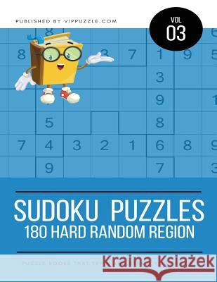 Sudoku Puzzles - 180 Hard Random Region Vip Puzzle 9781731528551 Independently Published