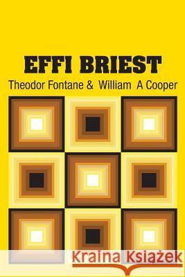 Effi Briest Theodor Fontane William a. Cooper 9781731701428 Simon & Brown
