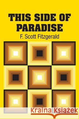 This Side of Paradise F. Scott Fitzgerald 9781731701565