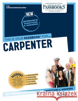 Carpenter National Learning Corporation 9781731801265 Passbooks