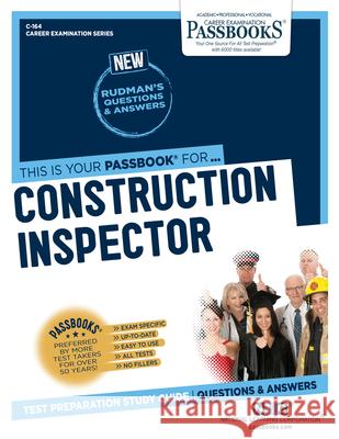 Construction Inspector National Learning Corporation 9781731801647 Passbooks