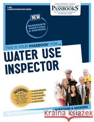 Water Use Inspector National Learning Corporation 9781731808981 National Learning Corporation