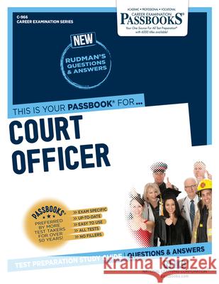 Court Officer: Passbooks Study Guide National Learning Corporation 9781731809667 National Learning Corp