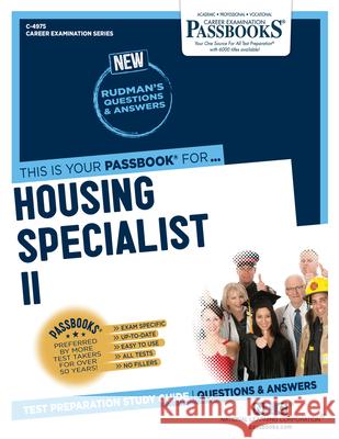 Housing Specialist II (C-4975): Passbooks Study Guide Volume 4975 National Learning Corporation 9781731849755 National Learning Corp