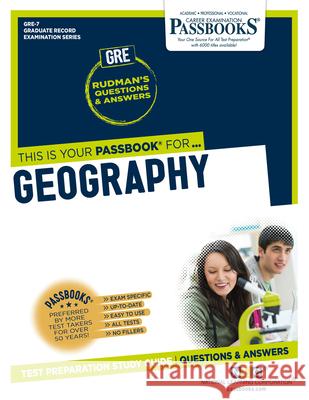 Geography (Gre-7): Passbooks Study Guidevolume 7 National Learning Corporation 9781731852076 National Learning Corp