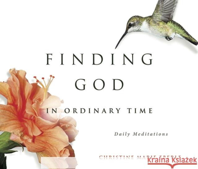 Finding God in Ordinary Time Christine Eberle 9781732081536 Green Place Books