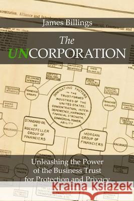 The Uncorporation: Unleashing the Power of the Business Trust for Your Protection and Privacy James Billings 9781732204812 Ta Media Trust