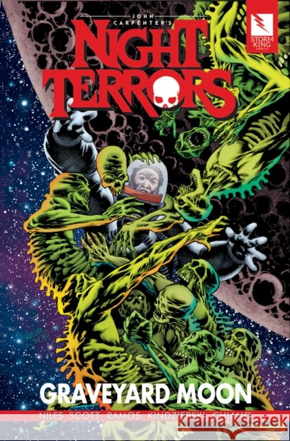 John Carpenter's Night Terrors: Graveyard Moon Steve Niles Sandy King Steve Scott 9781733282130 Storm King Productions