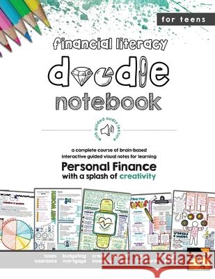 Personal Finance Doodle Notes: Brain Based Interactive Guided Notes Math Giraffe 9781733335447