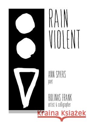Rain Violent Ann Spiers 9781734187397
