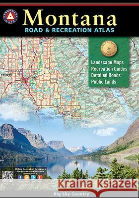 Montana Road & Recreation Atlas  9781734315073 Benchmark Maps