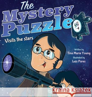 The Mystery Puzzle Visits the Stars Tina Marie Young 9781734343786 Mystery Puzzle Series