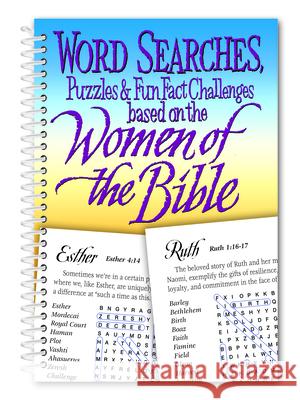 Word Search Based on the Women of the Bible Product Concept Editors 9781735024509