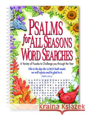 Psalms for All Seasons Word Searches Product Concept Editoris 9781735024561