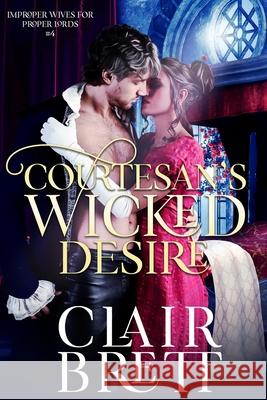 Courtesan's Wicked Desire Harpy Edits Clair Brett 9781735290645