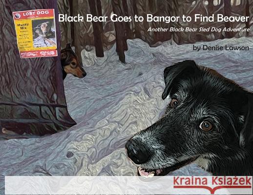 Black Bear Goes to Bangor to Find Beaver: Another Black Bear Sled Dog Adventure Denise Lawson Denise Lawson 9781735504858