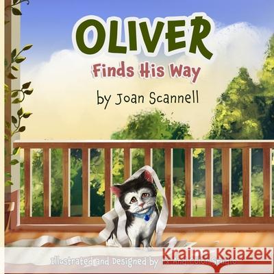 Oliver Finds His Way Fx and Color Studio Joan Scannell 9781735991511 Children's Series