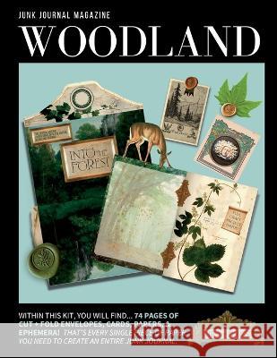 Junk Journal Magazine - Woodland Pegasus Paper Co, S Zar, House Elves Anonymous 9781736115299 Pegasus Paper Co.
