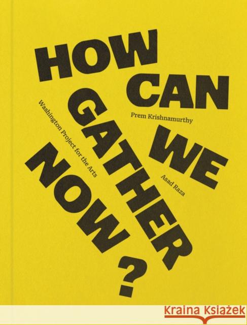 How can we gather now?  9781736359426 Washington Project for the Arts