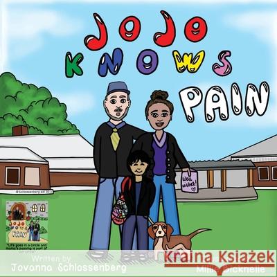 JoJo KNOWS Pain Jovanna Schlossenberg Millie Bicknelle 9781736422823 Schloss Publishing