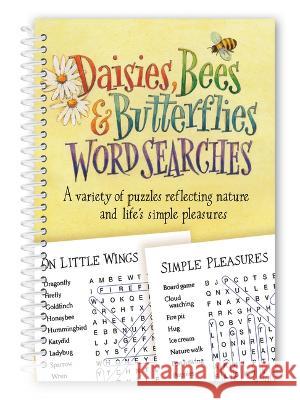 Daisies, Bees & Butterflies Word Searches Product Concept Editors 9781737556275