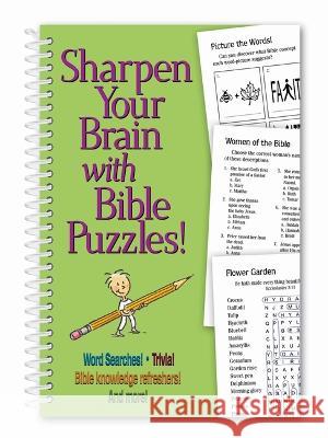 Sharpen Your Brain with Bible Puzzles! Product Concept Editors 9781737556282