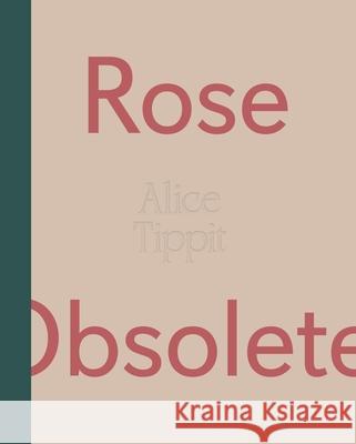 Alice Tippit: Rose Obsolete Alice Tippit Ionit Behar Ionit Behar 9781737760931 Dapaul Art Museum