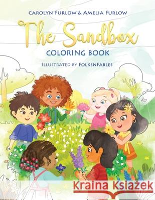 The Sandbox Coloring Book Carolyn Furlow Amelia Furlow 9781737998761 Diverse Dimensions, LLC
