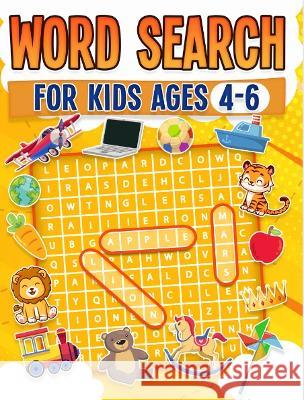 Word Search For Kids Ages 4-6 100 Fun Word Search Puzzles Kids Activity Book Large Print Paperback Publishing, Rr 9781739114411
