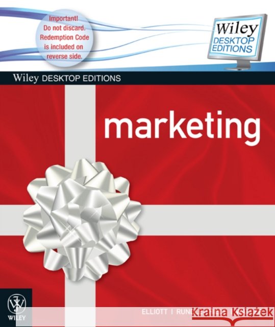 Marketing + eBook Greg Elliott Sharyn Rundle–Thiele David Waller 9781742167060 