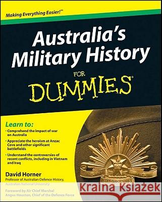 Australia's Military History for Dummies David Horner 9781742169835 0