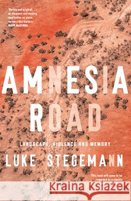 Amnesia Road: Landscape, Violence and Memory Luke Stegemann 9781742236728 Eurospan (JL)