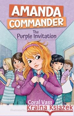 Amanda Commander: The Purple Invitation Coral Vass Heidi Coope 9781761110771 Wombat Books