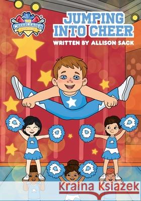 Jumping Into Cheer Allison Sack Tiana Joseph Nina Mkhoiani 9781764073424 Cheerleader Book Club