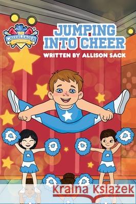 Jumping Into Cheer Allison Sack Tiana Joseph Nina Mkhoiani 9781764073431 Cheerleader Book Club