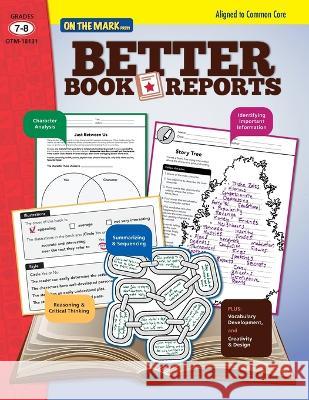 Book Reports Grades 7-8 Eleanor Summers 9781770788565