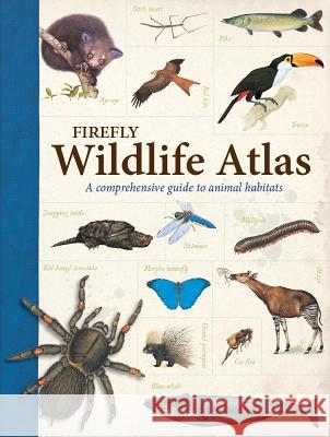 Firefly Wildlife Atlas: A Comprehensive Guide to Animal Habitats John Farndon 9781770859326 Firefly Books