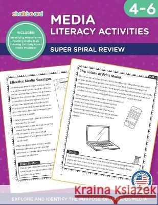 Media Literacy Activities Grades 4-6 Demetra Turnbull 9781771051286 Chalkboard Publishing