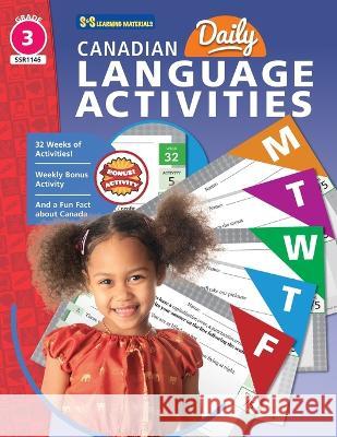 Canadian Daily Language Activities Grade 3 Eleanor M Summers 9781771587327