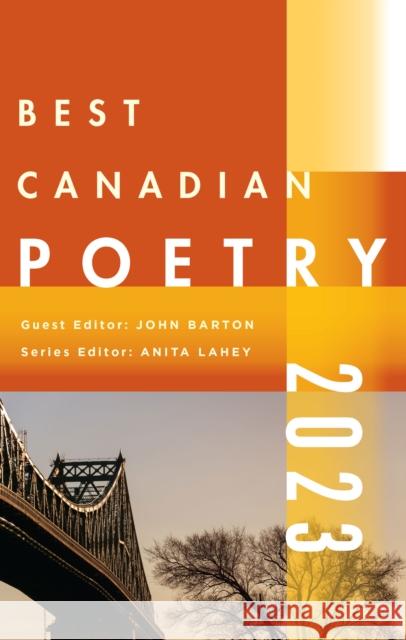 Best Canadian Poetry 2022  9781771964999 Biblioasis