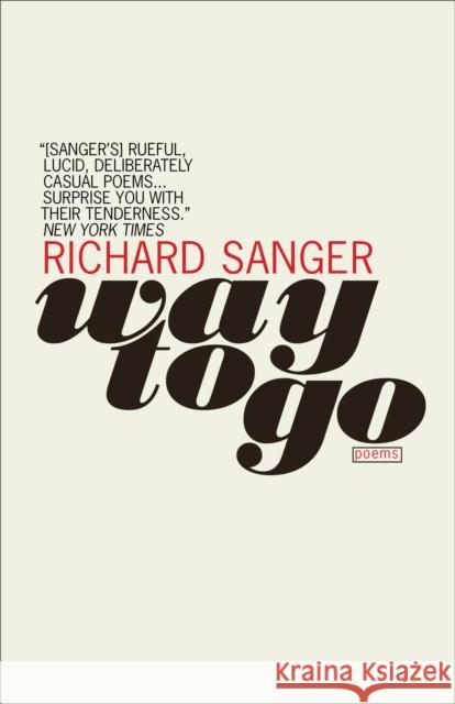 Come Again Richard Sanger 9781771965538 Biblioasis