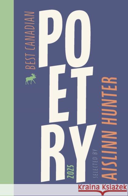 Best Canadian Poetry 2025  9781771966320 Biblioasis