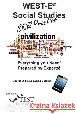 WEST-E Social Studies Skill Practice Complete Test Preparation Inc 9781772450323 Complete Test Preparation Inc.