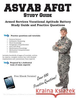 ASVAB Study Guide: Armed Services Vocational Aptitude Battery Study Guide and Practice Questions Complete Test Preparation Inc 9781772452013 Complete Test Preparation Inc.