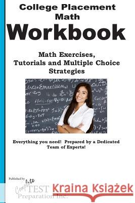 College Placement Math Workbook Complete Test Preparation Inc 9781772452822 Complete Test Preparation Inc.