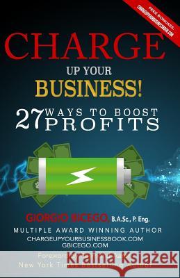 Charge Up Your Business!: 27 Ways to Boost Profits Giorgio Bicego Raymond Aaron 9781772771275 10-10-10 Publishing