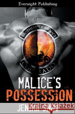 Malice's Possession Jenika Snow 9781773390031 Evernight Publishing