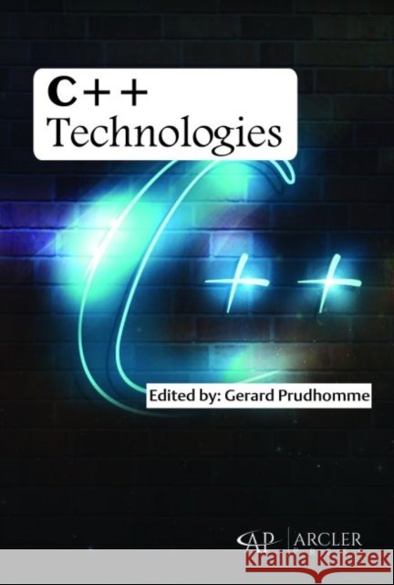 C++ Technologies Gerard Prudhomme   9781773612690