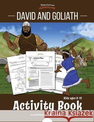 David and Goliath Activity Book Bible Pathway Adventures Pip Reid 9781777160142 Bible Pathway Adventures