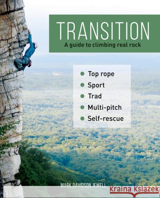 Transition: A guide to climbing real rock Mark Davidson Jewell 9781777375904 Mark Davidson Jewell